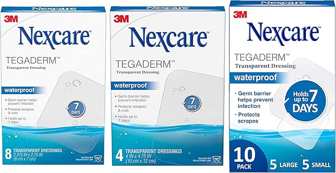 酷牌库|商品详情-Nexcare进口代理批发 Nexcare Tegaderm 透明敷料 4 英寸 X 4 4 英寸