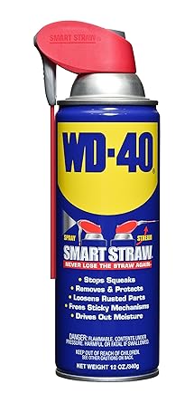 WD-40进口代理批发 WD-40 100328 多用途产品，带智能吸管的气雾剂，12 盎司。 （6 件装）