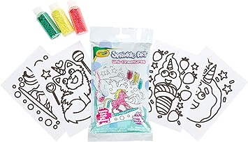 酷牌库|商品详情-Crayola进口代理批发 Crayola 独角兽生物洒艺术，适合女孩和男孩的工艺品，礼物，5 岁以上