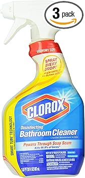 Clorox进口代理批发 Clorox 消毒浴室清洁剂 3 件装