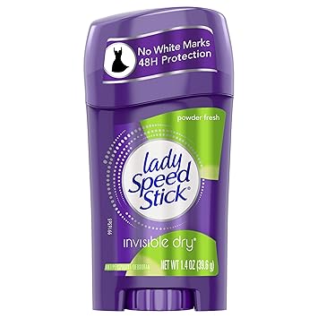 Lady Speed Stick进口代理批发 Lady Speed Stick 隐形干粉 - 新鲜粉末 1.4 盎司（12 件装）