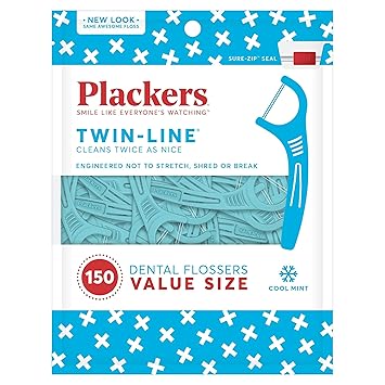 Plackers进口代理批发 适用于牙科专业人士的 Plackers 双线牙线器