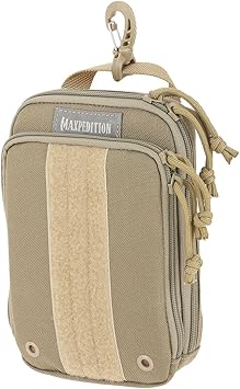 Maxpedition进口代理批发 MAXPEDITION ZipHook 口袋收纳袋 - 大号（卡其色）