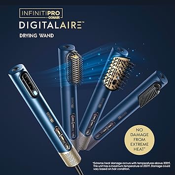 酷牌库|商品详情-CONAIR进口代理批发 CONAIR DigitalAIRE 吹风机 INFINITIPRO |干燥棒、直发器、造型器，三合一 |功能强大、快速的吹风机，配有高性能直发刷、丰盈刷和造型镐