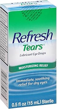 Refresh进口代理批发 Allergan Refresh Tears 尺寸 0.5z Allergan Refresh Tears 滴眼液适用于轻度至中度干眼症