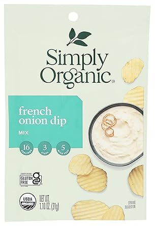 Simply Organic进口代理批发 Simply Organic Dip Mix，法式洋葱，1.1 盎司