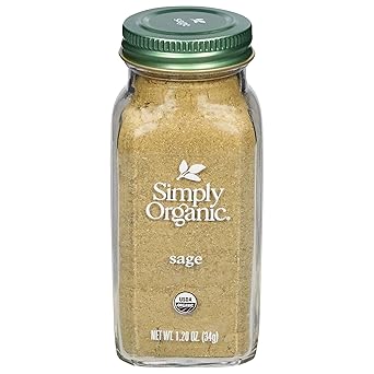 Simply Organic进口代理批发 SIMPLY ORGANIC 有机鼠尾草粉，1.2 盎司