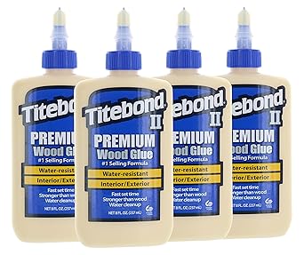 Titebond进口代理批发 Titebond 5003 II 优质木胶 8 盎司套装 4 包