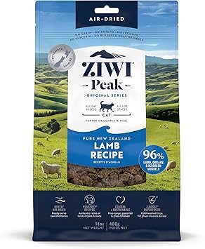 酷牌库|商品详情-ZIWI进口代理批发 ZIWI Peak 风干猫粮全天然、高蛋白、无谷物且含有有限成分的超级食物（羊肉，14 盎司）