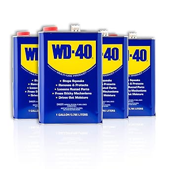 酷牌库|商品详情-WD-40进口代理批发 WD-40-490118 多用途产品，一加仑 [4 件装] 和原创配方，多用途产品，带智能吸管喷雾 2 种方式，12 盎司，3 件装，12 盎司