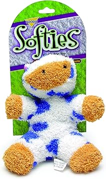 Petmate进口代理批发 Petmate Softies 狗用牛玩具，中号