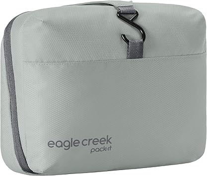 eagle creek进口代理批发 eagle Creek Pack-It 悬挂盥洗套件，风暴灰色 - 均码