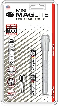 MagLite进口代理批发 Mag Instrument Mini Maglite 2aaa LED - 银色 - SP32106