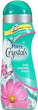 Purex进口代理批发 Purex Crystals 洗后香氛增强剂，清新山风，18 盎司