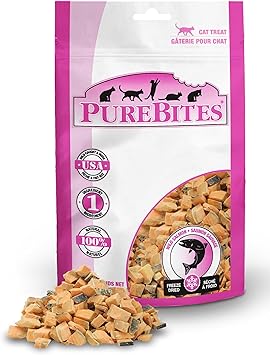 PureBites进口代理批发 PureBites 猫用三文鱼，0.92 盎司/26 克 - 超值尺寸