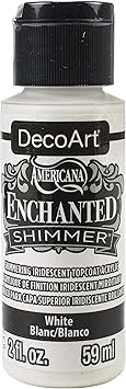 DecoArt进口代理批发 装饰艺术 ENCHANTED SHIMMR 2OZ 白色，美国：均码