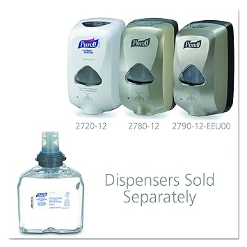 酷牌库|商品详情-Purell进口代理批发 Purell 539202CT 高级 TFX 泡沫即时洗手液补充装 1200mL 白色