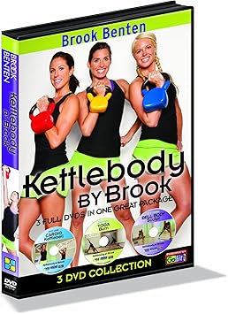 GoFit进口代理批发 GoFit Brook Benton Kettlebody by Brook Workout DVD 套装 - 3 盘系列