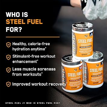 酷牌库|商品详情-SteelFit进口代理批发 SteelFit 钢燃料 BCAA + 电解质粉 |无糖 2:1:1 氨基酸配方 |苹果梨，30 份 |无紧急锻炼补水、肌肉生长和恢复