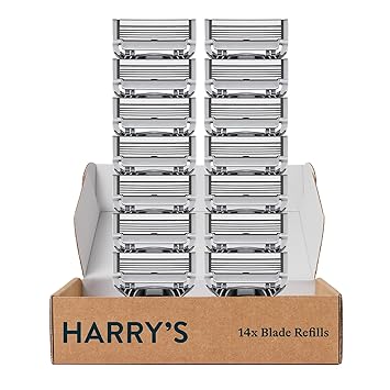 Harry's进口代理批发 Harry's 剃须刀片补充装 - 男士剃须刀 - 14 片