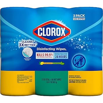 酷牌库|商品详情-Clorox进口代理批发 Clorox 消毒湿巾超值装，清洁湿巾，每片 35 片，3 片装（包装可能有所不同）