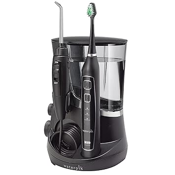 Waterpik进口代理批发 Waterpik Complete Care 5.0 水牙线+声波电动牙刷，黑色 WP-862