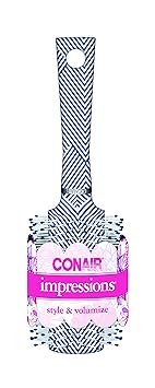 酷牌库|商品详情-CONAIR进口代理批发 Conair Impressions 发刷，尼龙刷毛，圆形，大号，颜色可能有所不同