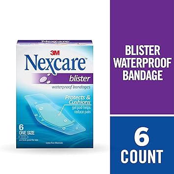 酷牌库|商品详情-Nexcare进口代理批发 Nexcare 泡罩防水绷带，1 1/16 英寸 x 2 1/4，透明，6 盒装