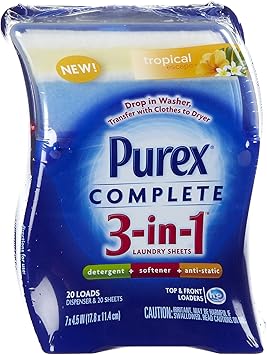 Purex进口代理批发 Purex 完整 3 合 1 热带逃生，20 片盒