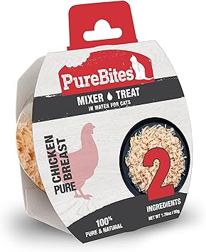 PureBites进口代理批发 PureBites 猫用鸡肉搅拌机，仅 2 种成分，每箱 12 件