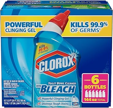 Clorox进口代理批发 Clorox 马桶清洁剂（含漂白剂），6 片