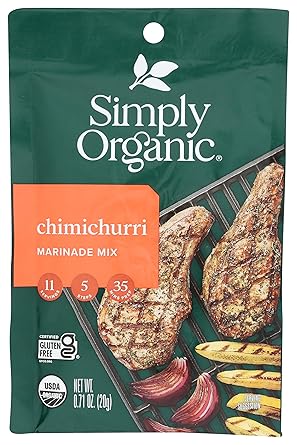 Simply Organic进口代理批发 SIMPLY ORGANIC 有机 Chimichurri 腌料混合物，0.71 盎司