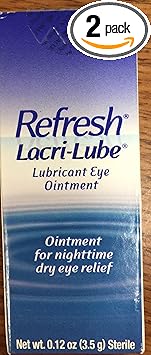 Refresh进口代理批发 REFRESH LACRI-LUBE 润滑眼膏 3.50 克（2 件装）