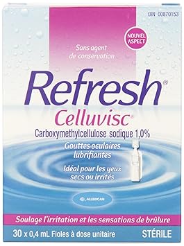 酷牌库|商品详情-Refresh进口代理批发 Allergan Celluvisc 不含防腐剂润滑剂眼部凝胶