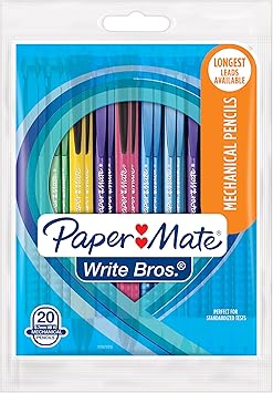 Paper Mate进口代理批发 Paper Mate Write Bros 自动铅笔 #2 0.7 毫米 - 20 CT