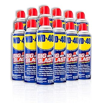 酷牌库|商品详情-WD-40进口代理批发 WD-40 原创配方，多用途产品，带强力喷雾，18 盎司 [12 件装] & 原创配方，多用途产品，一加仑