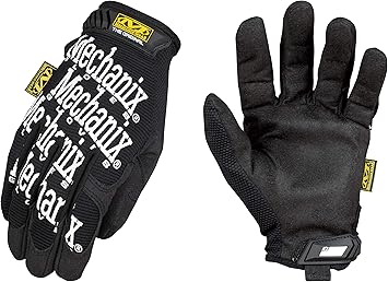 Mechanix Wear进口代理批发 Mechanix Wear：安全贴合的原创女式工作手套、多用途高性能手套、耐用的女式触摸屏安全手套（黑色，女式小号）