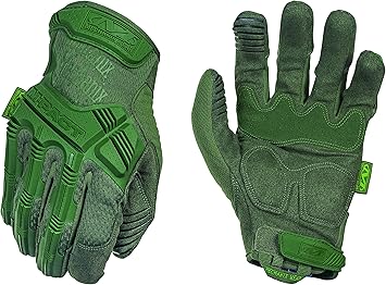 Mechanix Wear进口代理批发 Mechanix M-Pact OD 绿色手套，小号