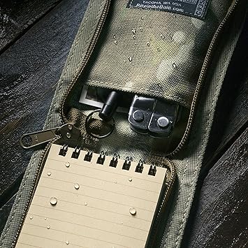 酷牌库|商品详情-Rite in the Rain进口代理批发 Rite in the Rain 防风雨 CORDURA 织物笔记本保护套，3" x 5"，多机位保护套（编号 C935M）