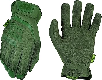 Mechanix Wear进口代理批发 Mechanix FastFit OD 绿色手套，小号