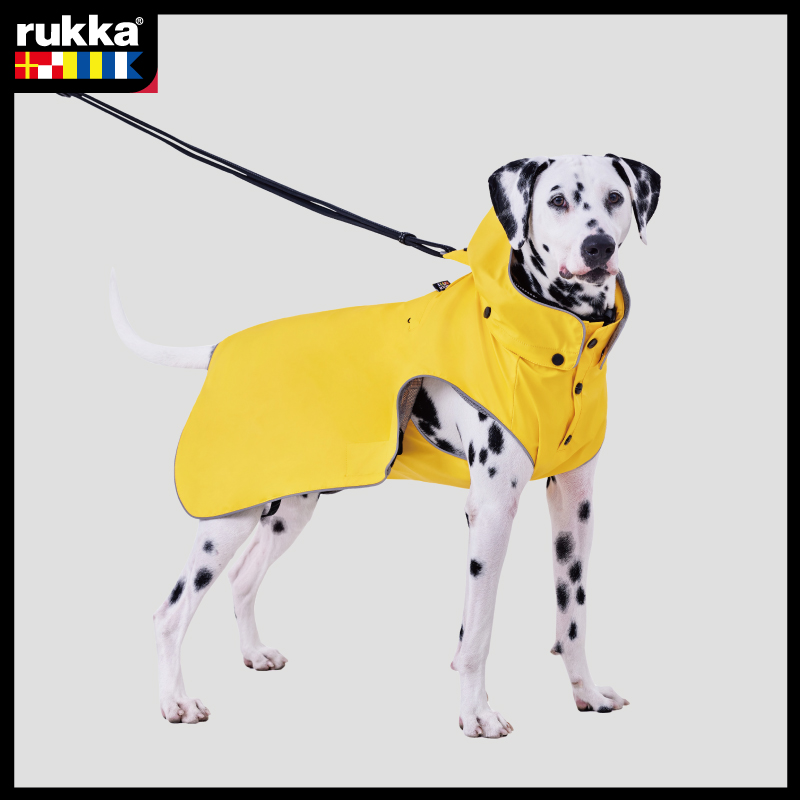 酷牌库|商品详情-rukka pets狗狗雨衣宠物雨衣中大型大防水四脚高品质衣服