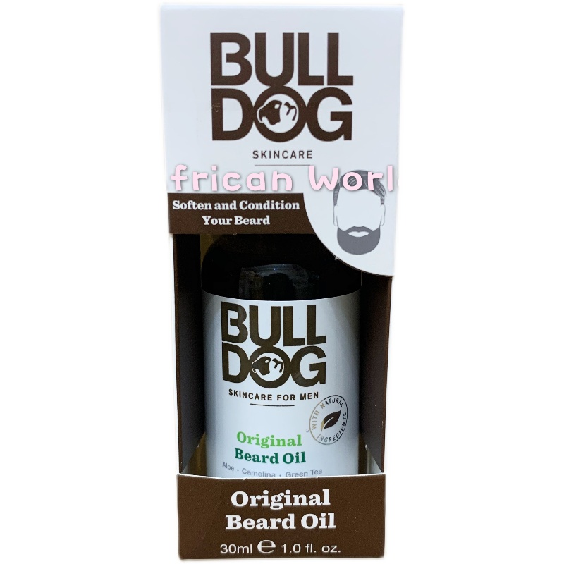 酷牌库|商品详情-进口代理批发现货Bulldog Beard Oil斗牛犬男士天然护肤经典胡须护理油30ml