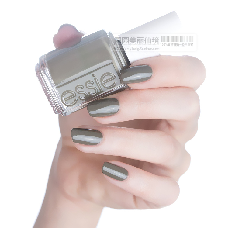 酷牌库|商品详情-essie 指甲油 1127 Exposed  羽衣甘蓝绿色   军绿色