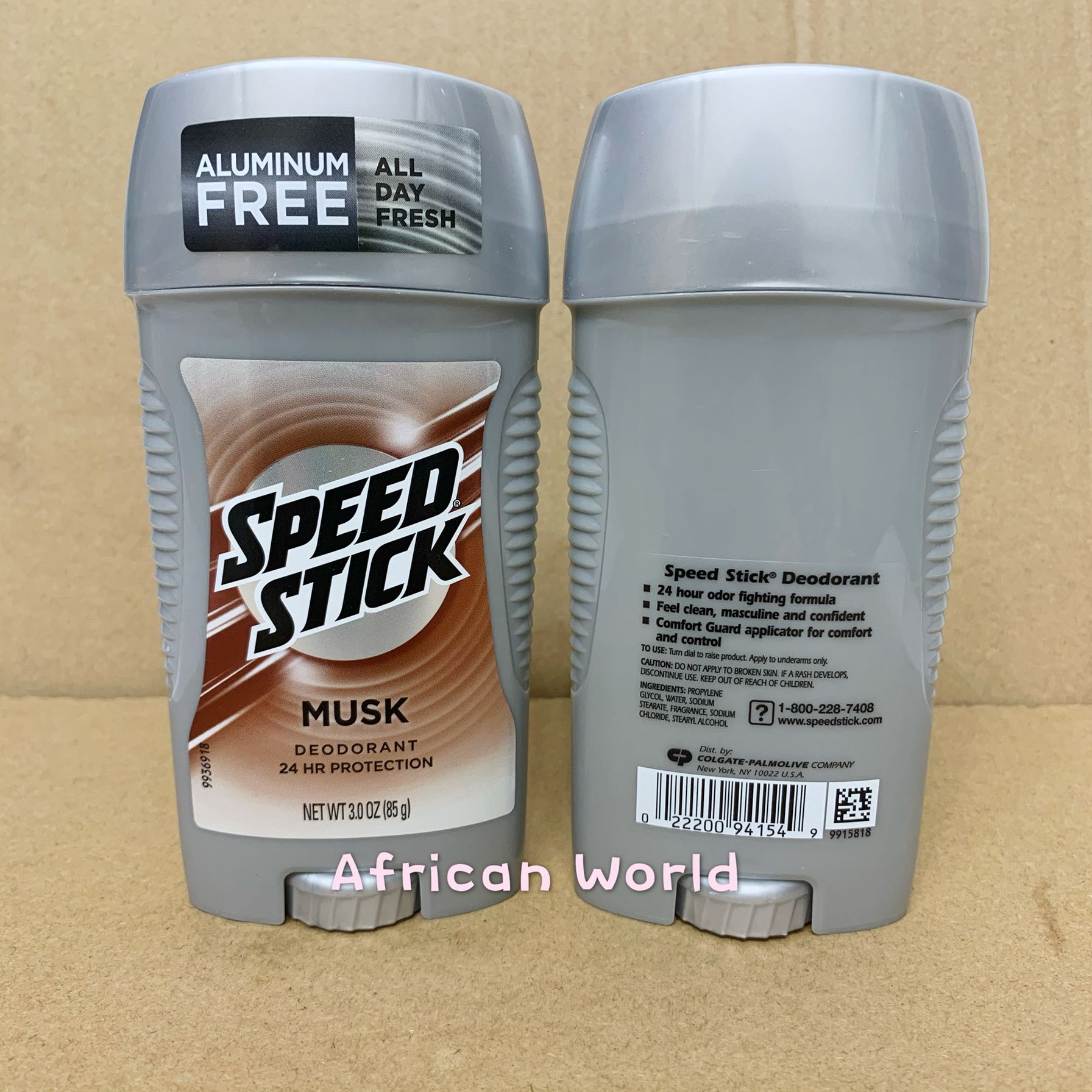 进口代理批发现货 美国Speed Stick DEODORANT男士固体香水祛味香体止汗膏55g