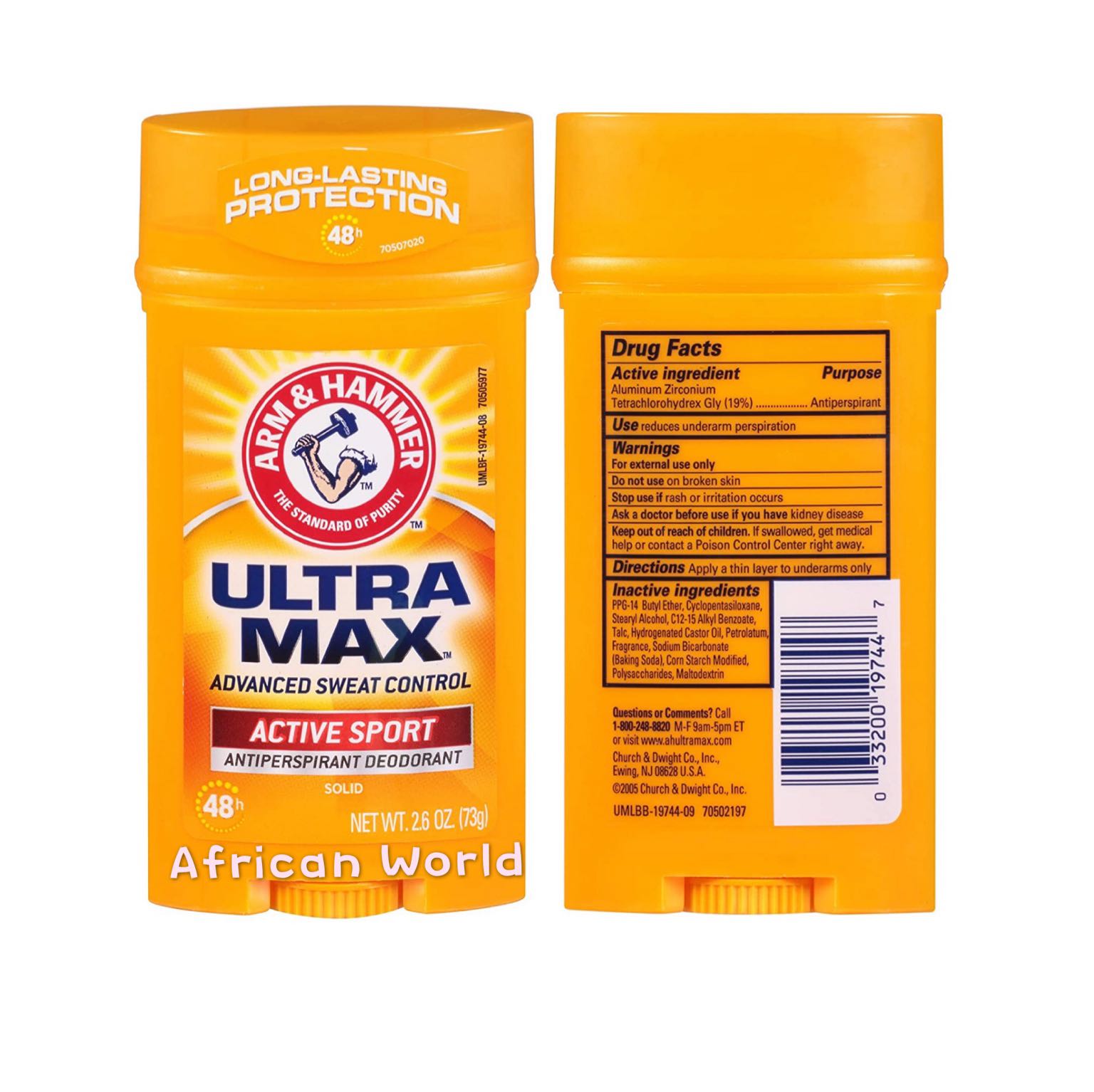 酷牌库|商品详情-进口代理批发现货 美国ARM & HAMMER ULTRA MAX Deodorant腋下抑汗香体止汗膏