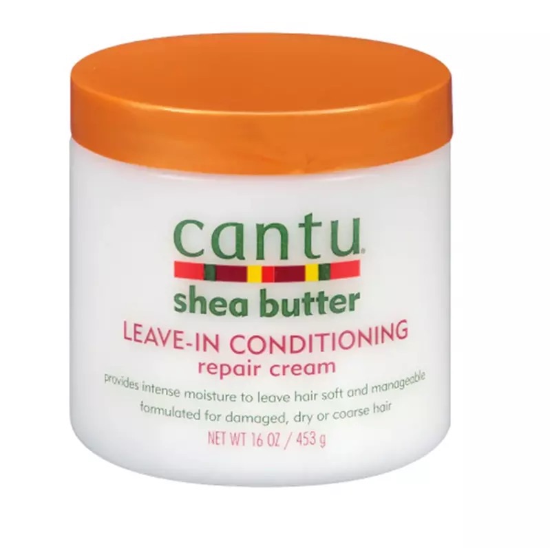 酷牌库|商品详情-进口代理批发Cantu Shea Butter Leave In Conditioner RepairCream免洗护发素