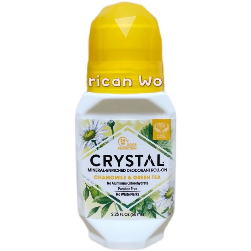 酷牌库|商品详情-进口代理批发包邮Crystal Deodorant Roll On美国天然矿物无铝香体止汗露走珠