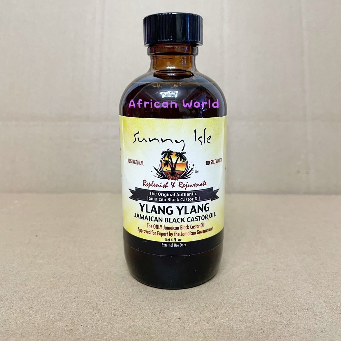 酷牌库|商品详情-进口代理批发现货Sunny Isle Jamaican Black Castor Oil牙买加黑蓖麻油118ml