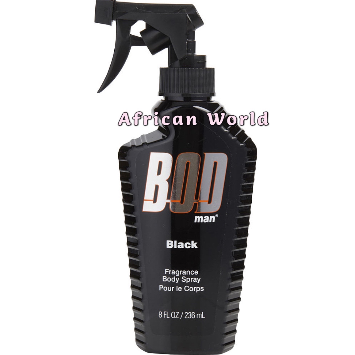 酷牌库|商品详情-进口代理批发Parfums de Coeur BOD MEN Black Fragrance Body Spray香水喷雾