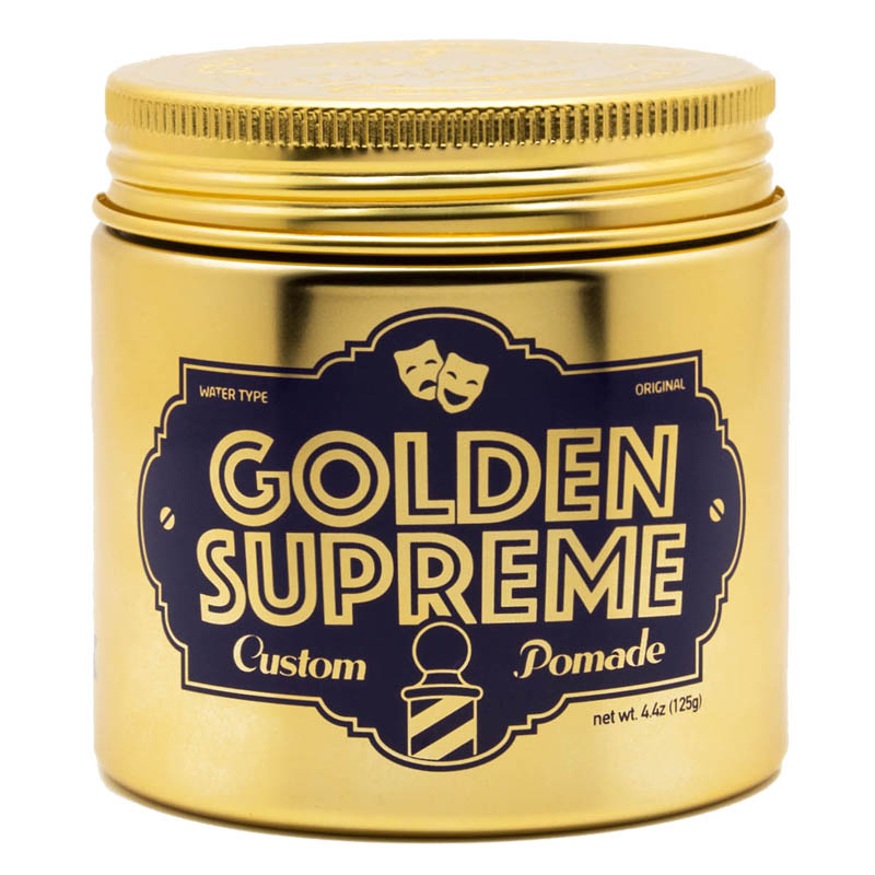 酷牌库|商品详情-进口代理批发进口TWOFACE 双面发油理发馆GOLDEN SUPREME男女定型发蜡自然蓬松